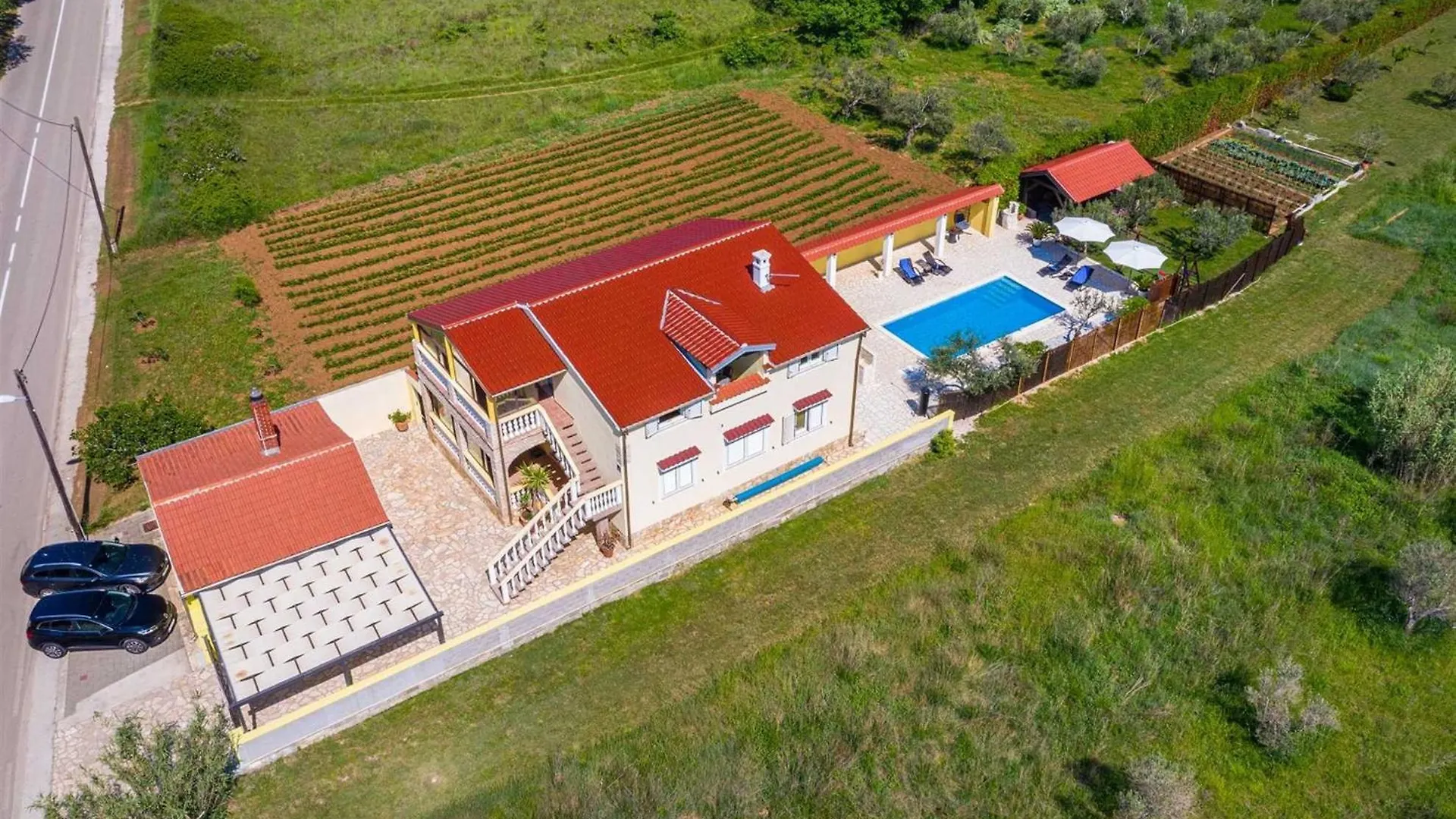Apartment House Simoni With Pool, Zadar County Privlaka  0*, Privlaka (Zadar) Croatia